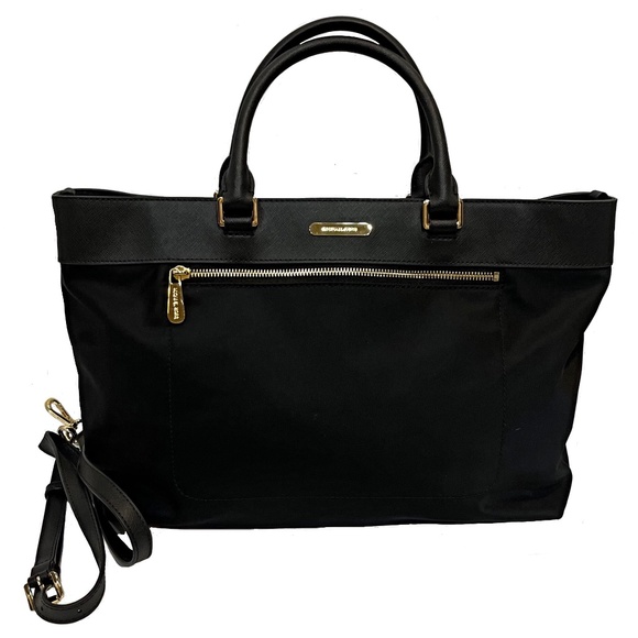 NWOT Michael Kors Black Colgate Large East/West Tote - Picture 1 of 15